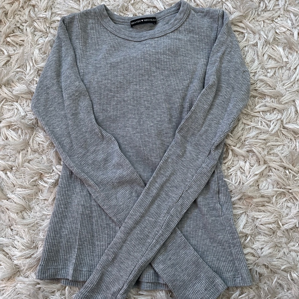 grey thermal long sleeve